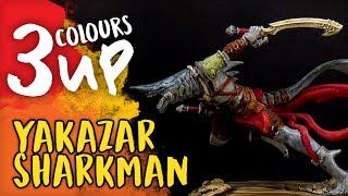 Yakazar, Sharkman Champion RPG Miniature Painting Tutorial | Raging Heroes