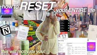 How I COMPLETELY Reset My Life EVERY Month  (& How You Can Too) | Cleaning, Budgeting, Goals, etc