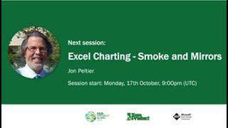 22  JON PELTIER   Excel Charting   Smoke and Mirrors