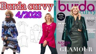 Burda curvy  ( plus ) 4/2023