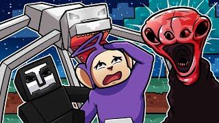 I INSTALLED MOST OF THE SCARY MODS! | Tinky Winky Plays: Minecraft With Horror Mods