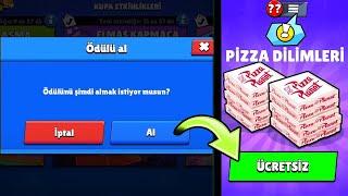 HERKESE ÜCRETSİZ PİZZA DİLİMİ VEREN LİNK Brawl Stars