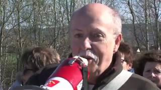 Le Mesnil-en-Thelle (60)  Manifestation contre le site Martinet classé SEVESO 16 mars 2019