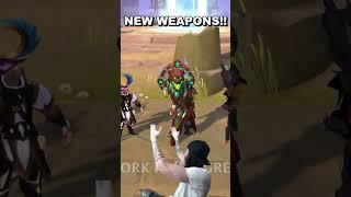 New Weapons!!! #albiononline #albiononlinepvp #shorts