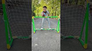 Big football goal post set with net-ball,Indoor outdoor football sports games set unboxing