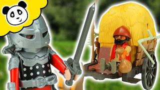 ⭕ PLAYMOBIL RITTER  Tarnkutsche der Falkenritter  Spielzeug auspacken & spielen - Pandido TV