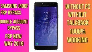 SAMSUNG J400F 8.0 | 9.0 Frp Bypass | J4 Google lock Remove | Samsung Frp Bypass Without Talkback