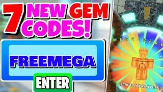 ALL 7 NEW UPDATE GEM CODES ALL STAR TOWER DEFENSE