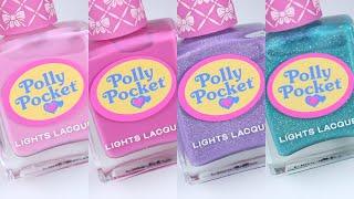 Lights Lacquer X Polly Pocket Nail Polish Swatch & Review | JESSFACE90