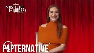 Sarah Drew talks about Mistletoe Murders on Hallmark+