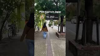 Walking in Japan #japan #walking #steps