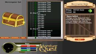 Adventure Quest Morningstar Set Shop