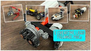 5 Creative LEGO Technic MOCs Ideas (No Music)