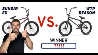 BMX Bike Comparison: SUNDAY EX vs. WETHEPEOPLE REASON ($500 - $600 Complete BMX Bike Tournament)