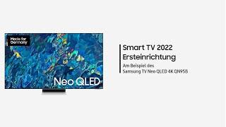 Samsung Smart TV 2022: Ersteinrichtung