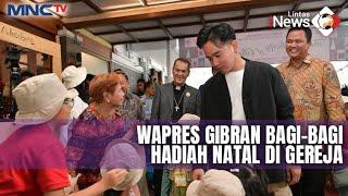 [FULL] Wakil Presiden Gibran Rakabuming Mengunjungi Gereja dan Bagikan Hadiah Natal - LIP 22/12