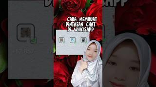 TANPA BUKA WHATSAPP BISA CHAT AN DEH #tutorial #whatsapp #shorts