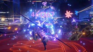 C0 Raiden Shogun Hyper Carry - Spiral Abyss 2.7 Floor 12 Full Run - Genshin Impact Indonesia