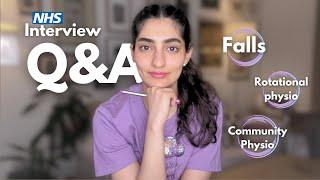 Community, Falls, Rotational Physio Interview Q&A