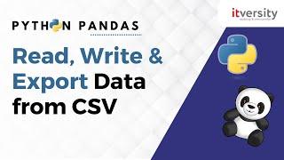 How to Read, Write and Export Data from CSV | Python Pandas Series