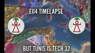 EU4 Timelapse But Tunis Have Max Tech