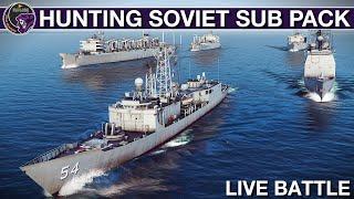 US ASW Ships Protect Convoy From Soviet Submarines In Mediterranean | Sea Power