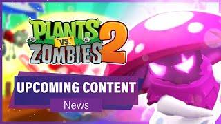 PvZ 2 Upcoming Content: Night Cap, Levitater & Sportzball Event!! (News) | Plants vs Zombies 2