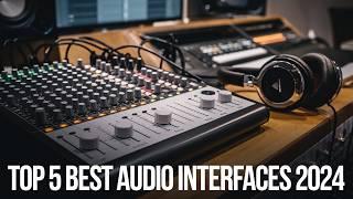 Top 5 Best Audio Interfaces 2024: Crystal Clear Sound for Your Studio