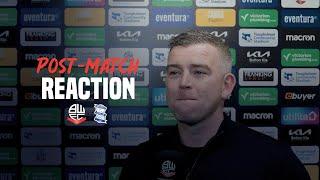 STEVEN SCHUMACHER | Head Coach reacts to Birmingham City at home