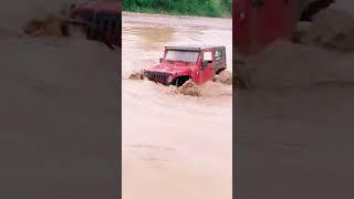 #shorts off road in mud water : rc jeep wrangler rubicon jk 1/10 scale rc cars