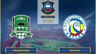 AFL. Russia. Premier League. 17 Tour. Krasnodar - Rostov