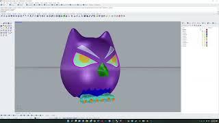 Rhino Organics Owl Prep for Blender