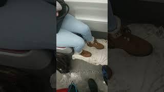 Woman candid crush in train 50