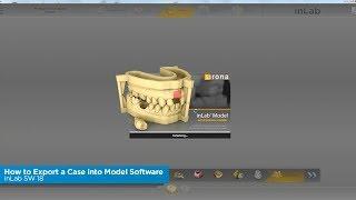inLab SW18:  Export a Case into inLab Model Software