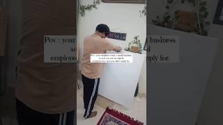 unpaid employee { my dad } #fatherdaughter #lovelanguage #canvaspainting #canvas #trending #shorts