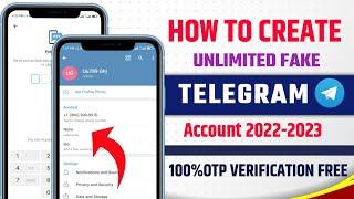 Create Unlimited Telegram Account ll How to Create Unlimited Telegram Account 2022 ll