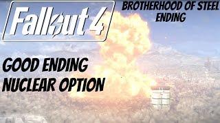 Fallout 4 - Good Ending / Brotherhood of Steel Ending (Destroy Institute)