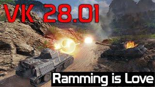 Ramming is love, ramming is VK 28.01 | World of Tanks