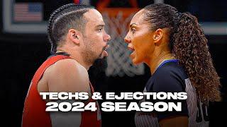 NBA "Technicals & Ejections" Moments of 2024 Season 