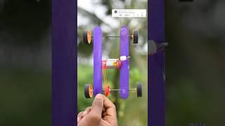DC Motor Project |How to Make a DC Motor Car at Home #short #dcmotor #diyprojects