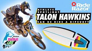 Talon Hawkins Chats with RideRazor (RipSurf A Halfpipe)