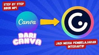 Cara Buat Media Pembelajaran Interaktif Dari Canva Menjadi Interaktif Dengan Genially - Step By Step