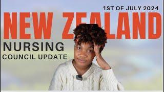 NEW CHANGES FOR NEWZEALAND NURSING COUNCIL REGISTRATION