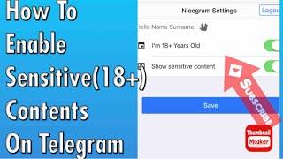 How To Fix "This channel can't be displayed"on telegram for Android & IOS users.Unblock 18+ channel