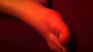 Sleepy foot tickle