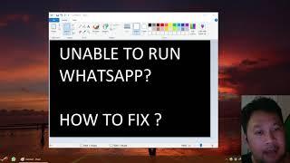 [SOLVED] Windows 10 WhatsApp Desktop App Not Opening