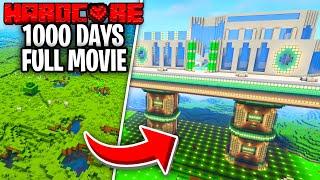 I Survived 1,000 Days in Hardcore Minecraft [FULL MOVIE]