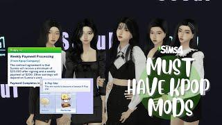 How To Make A Realistic Kpop Group ( The Sims 4 Mods)