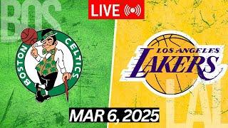 NBA LIVE! Los Angeles Lakers vs Boston Celtics I NBA 2K25 March 6, 2025 I BOS vs LAL 2K Live Today