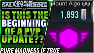 NEW DATAMINE IMAGE HINTS AT PvP UPDATE? #swgoh #speculation